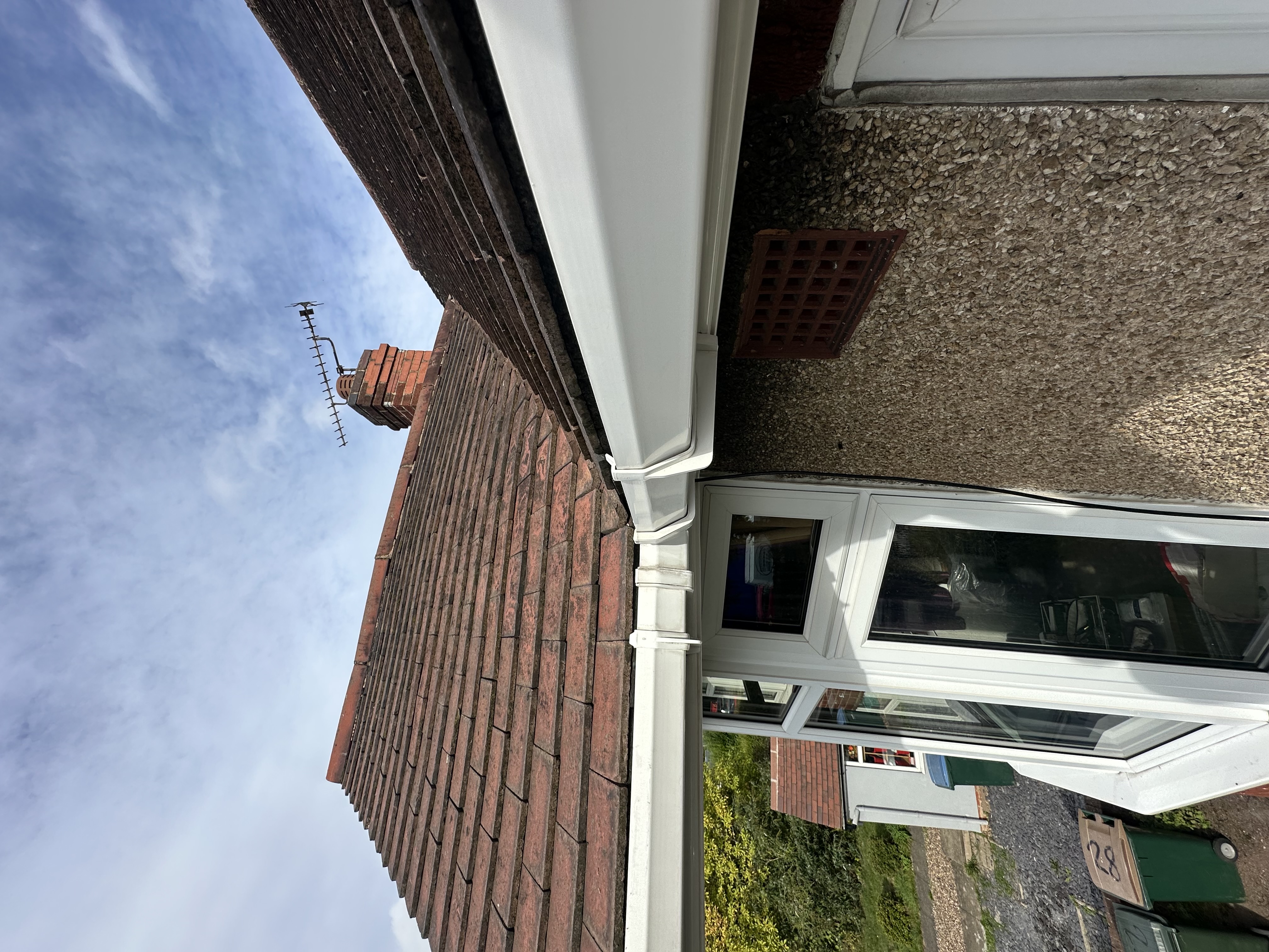 After gutter cleaning in Coventry, view 2