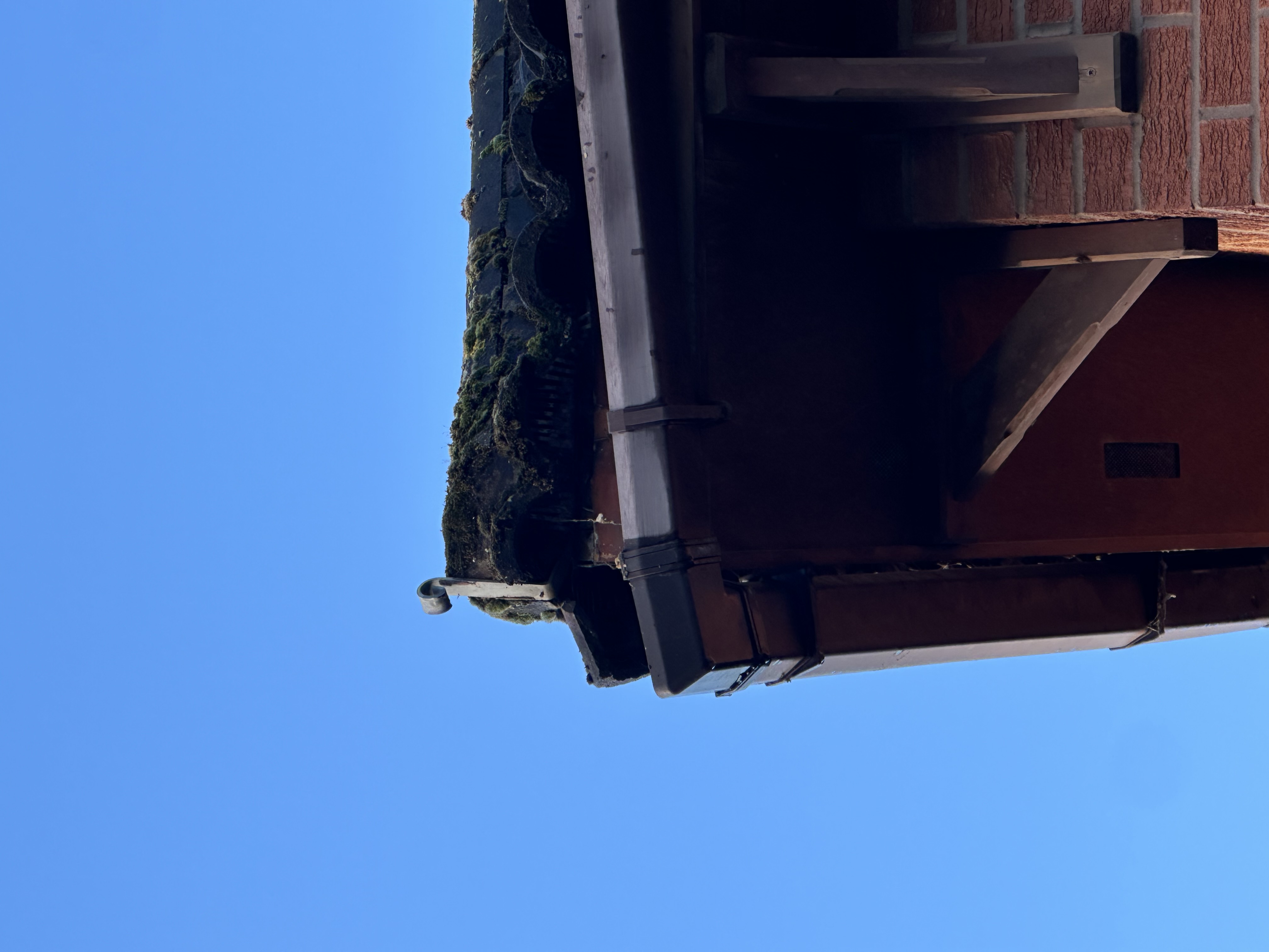 Before gutter cleaning in Coventry, view 6