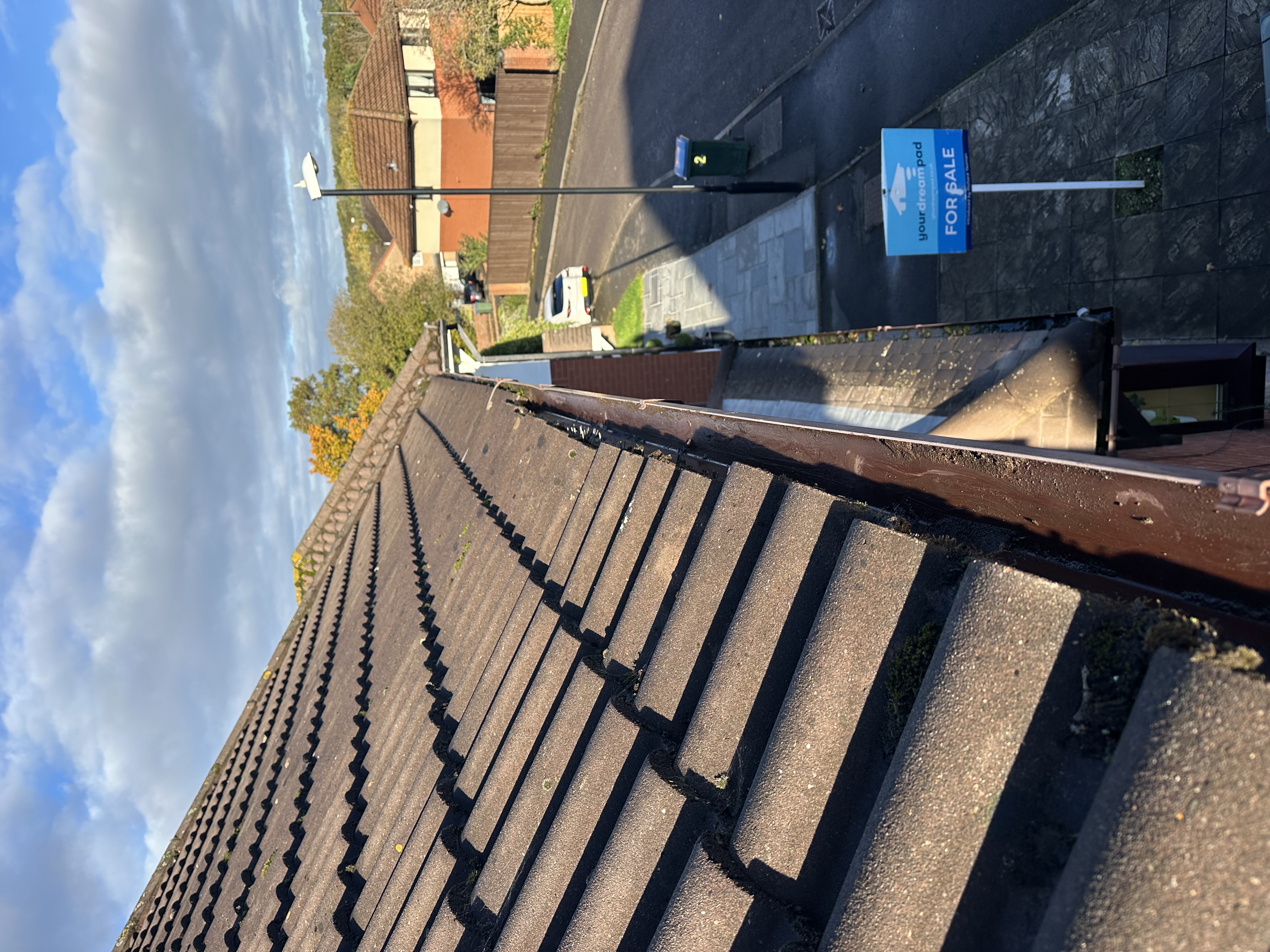 After gutter cleaning in Coventry, view 1