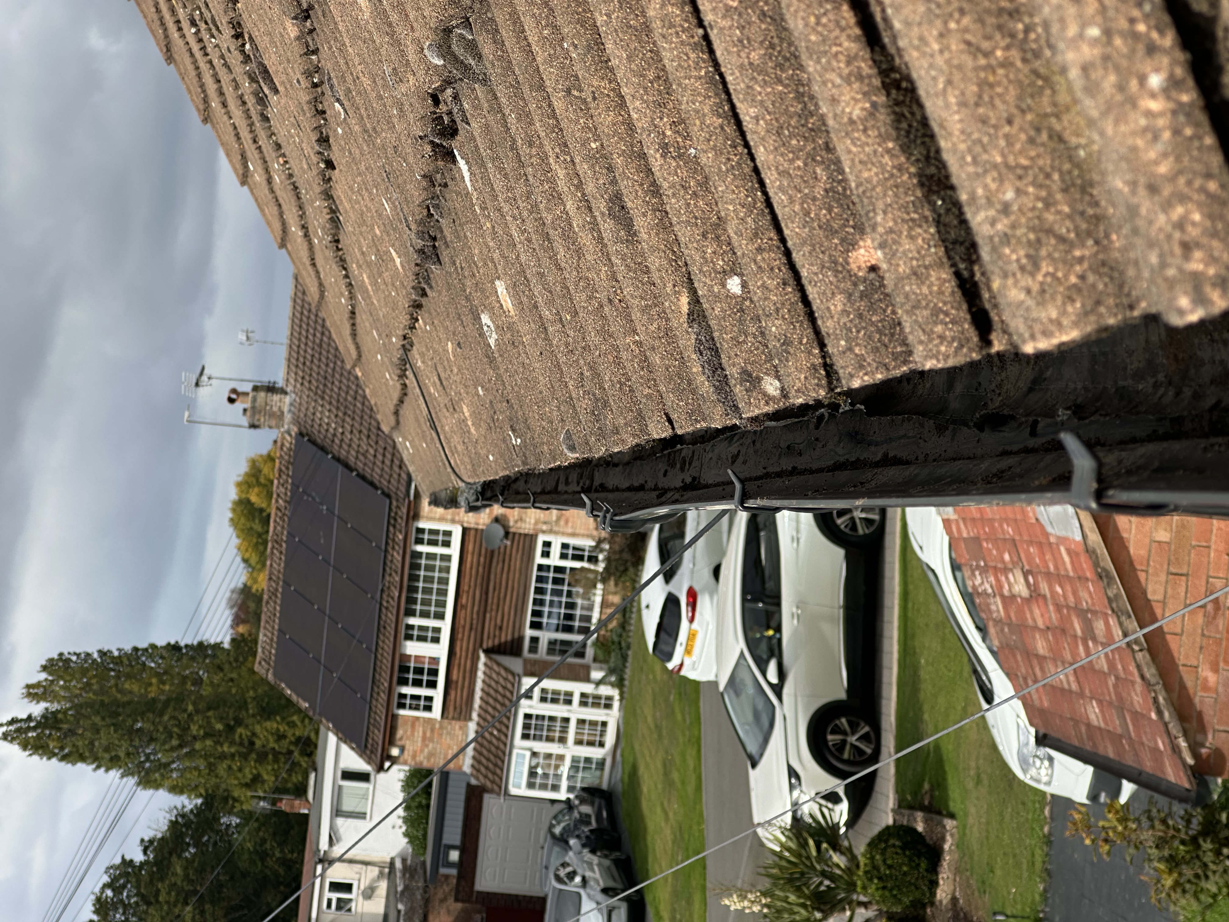 After gutter cleaning in Coventry, view 1