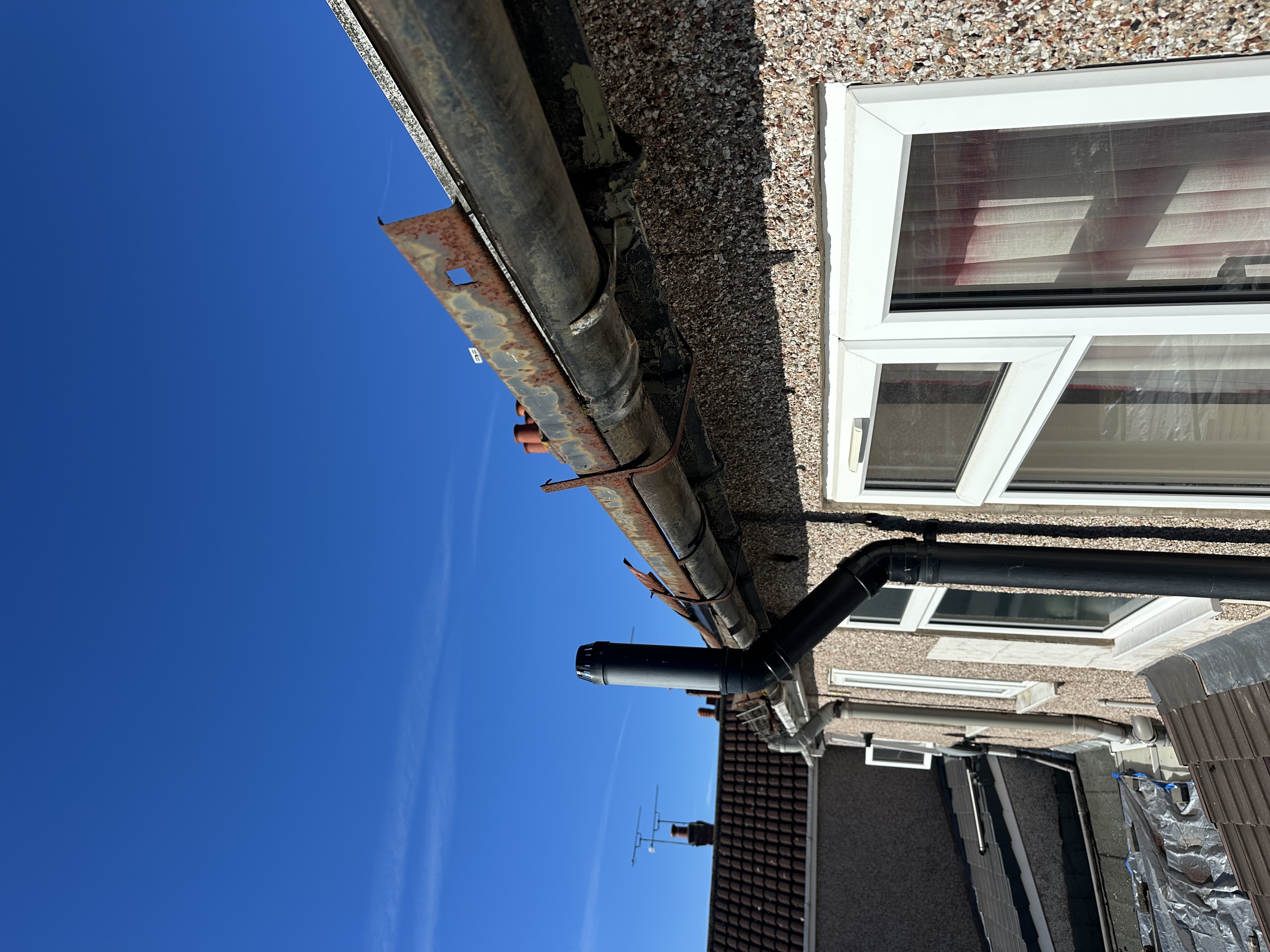 Before gutter repair in Coventry, view 1