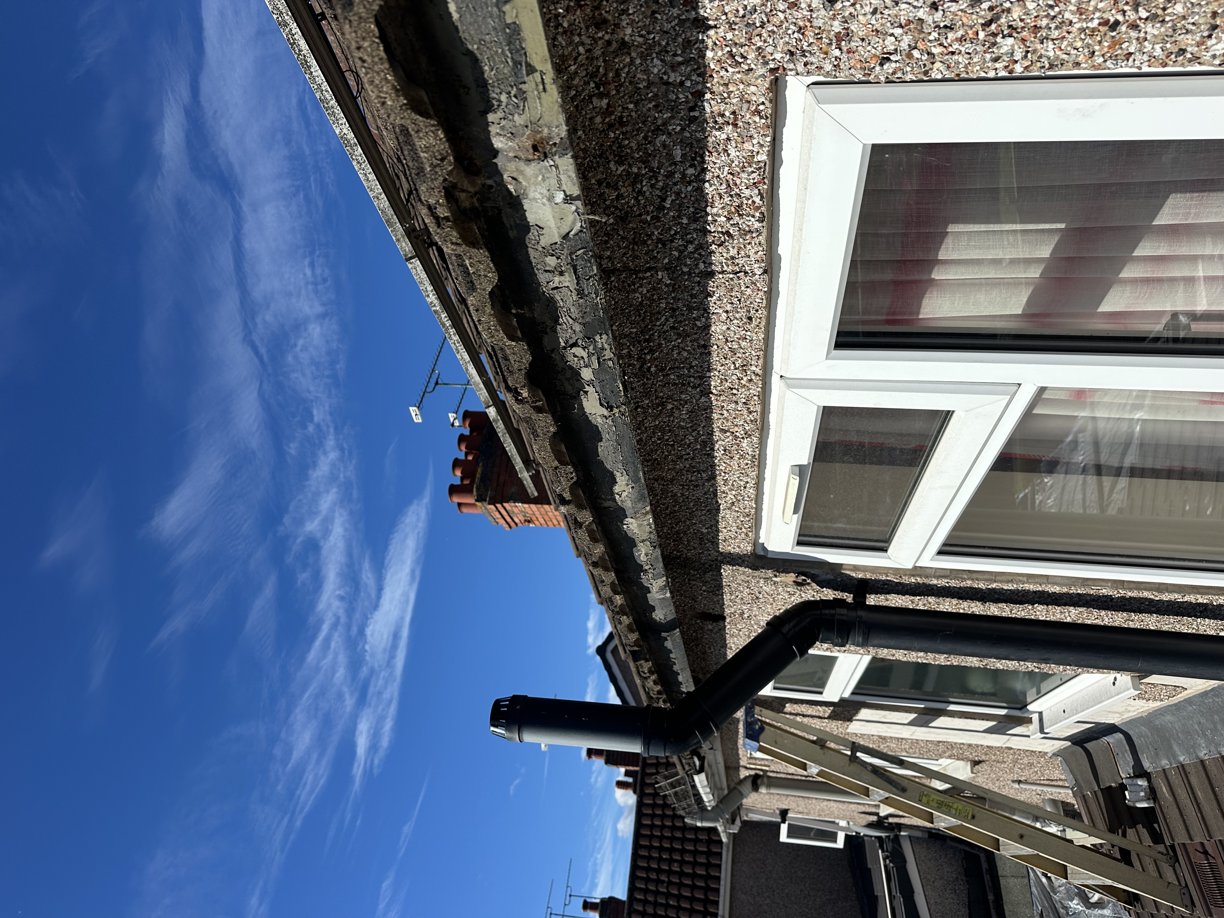 Before gutter repair in Coventry, view 5
